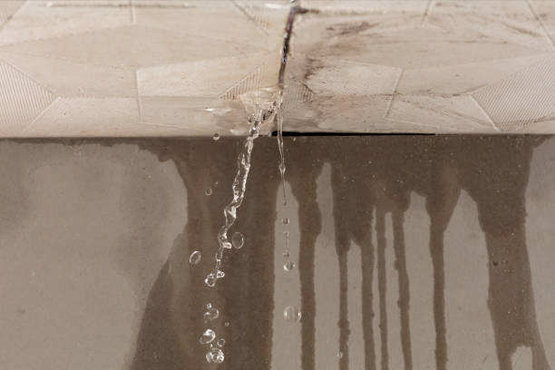 Professional Burst Pipe Cleanup technician working in Wenham, MA
